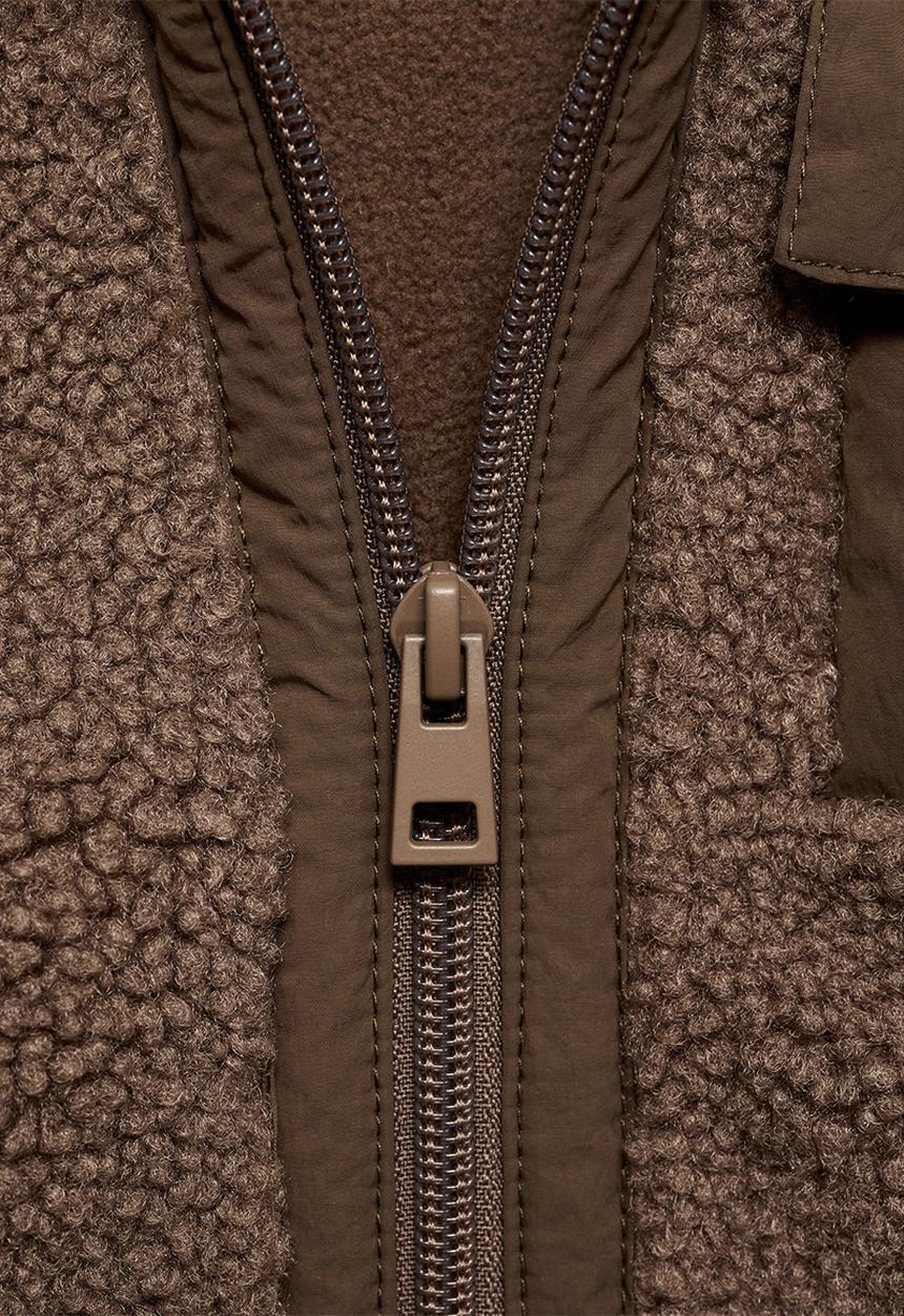 MANGO - Jacket jorgeb - brown