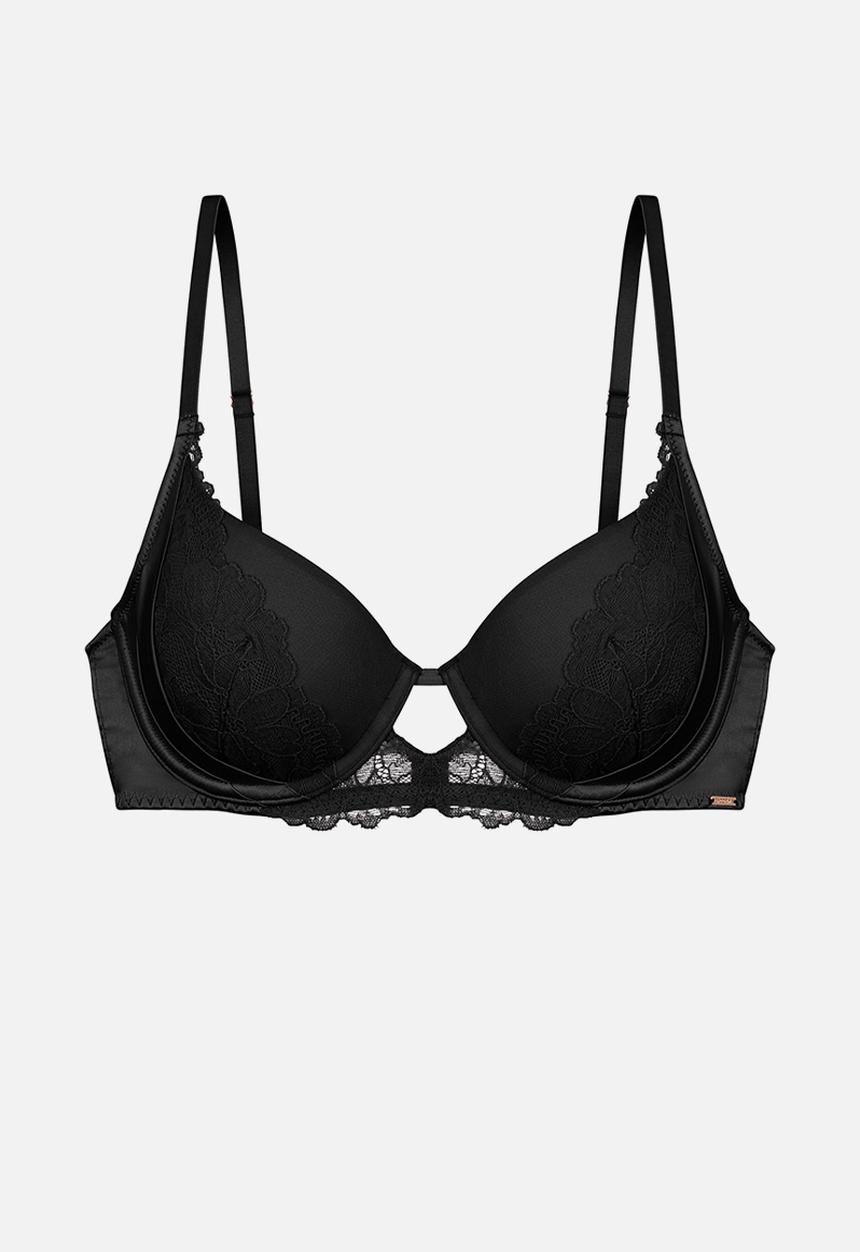 DORINA - Akira demi bra - black