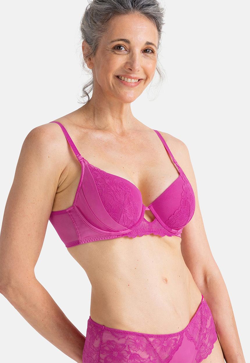 DORINA - Akira demi bra - pink