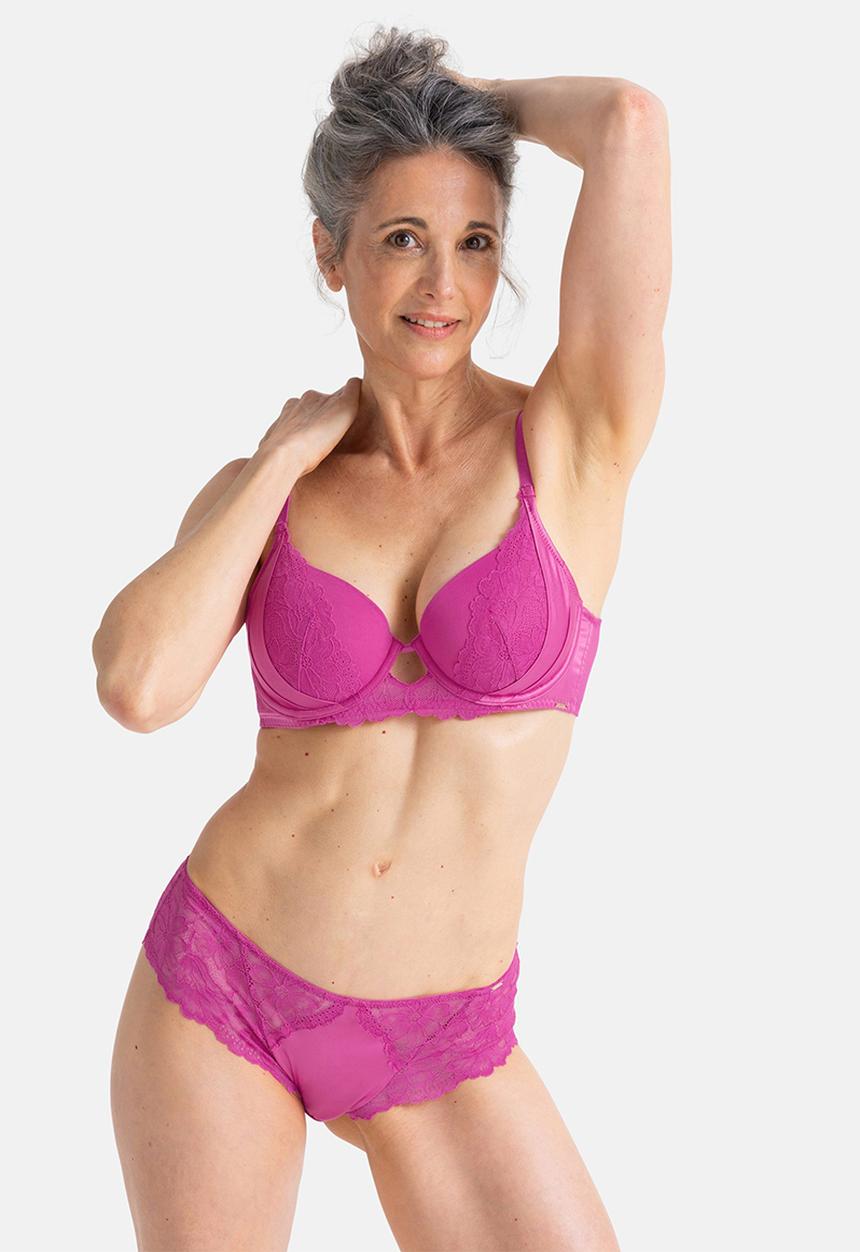 DORINA - Akira demi bra - pink