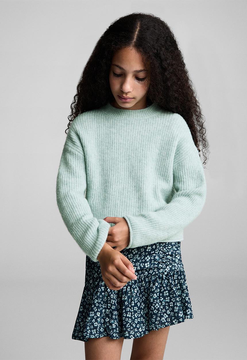 MANGO - Sweater sophie - light pastel green
