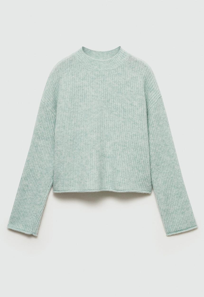 MANGO - Sweater sophie - light pastel green