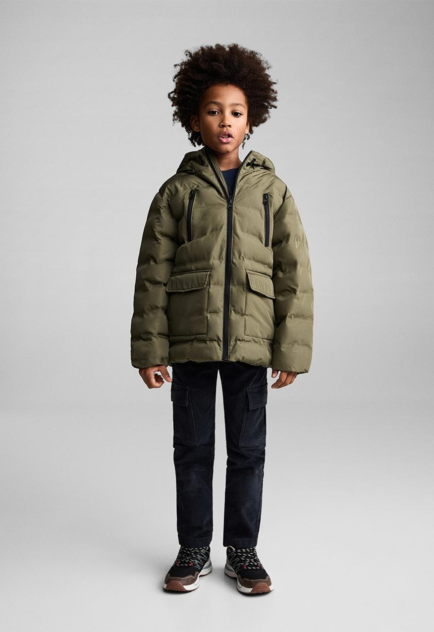 MANGO - Anorak rio - beige/khaki