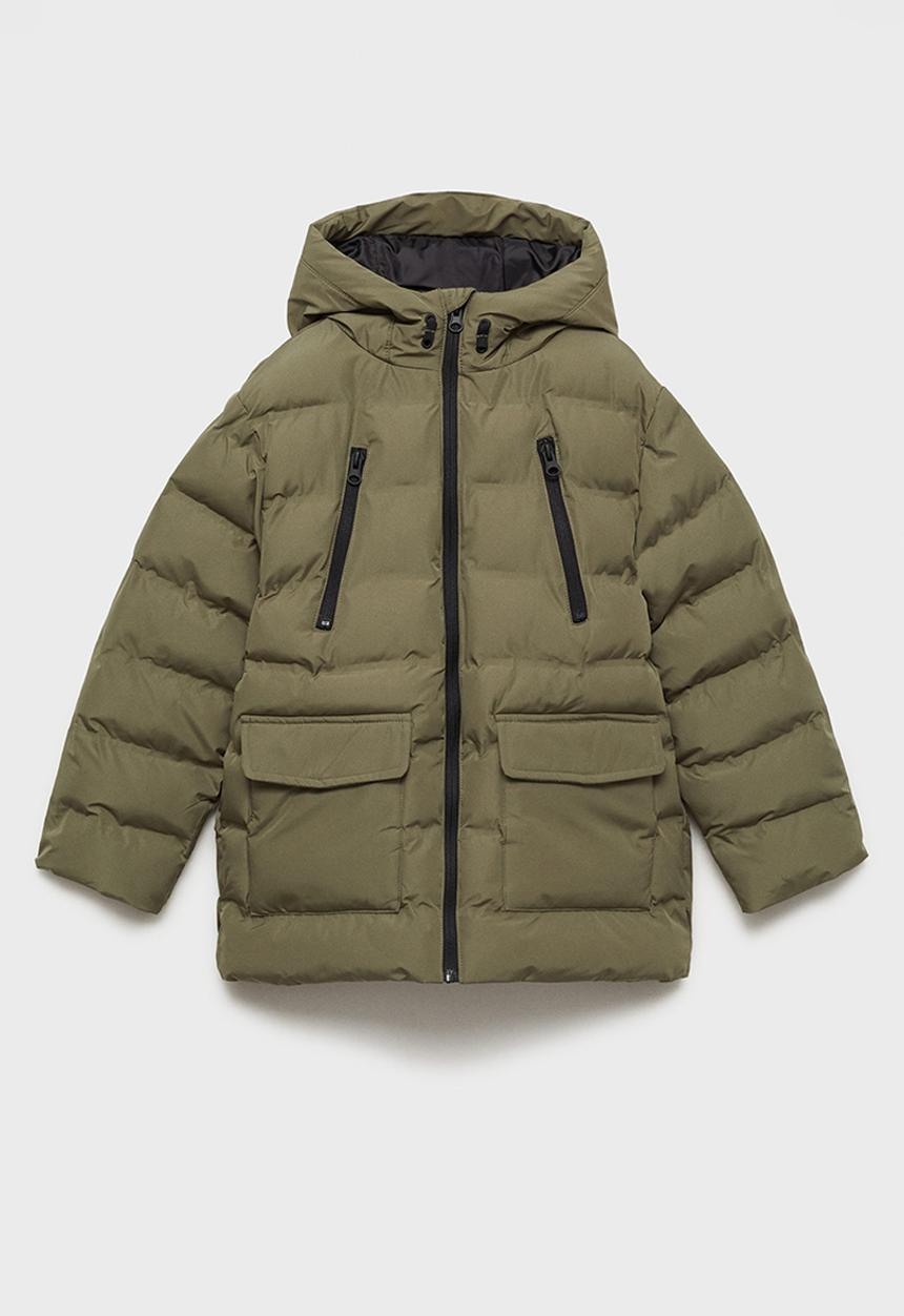 MANGO - Anorak rio - beige/khaki