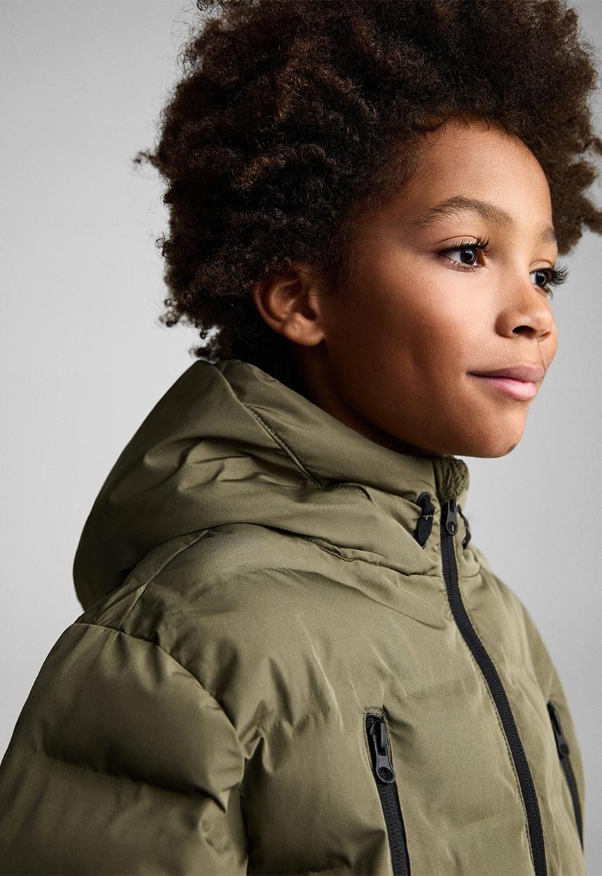 MANGO - Anorak rio - beige/khaki