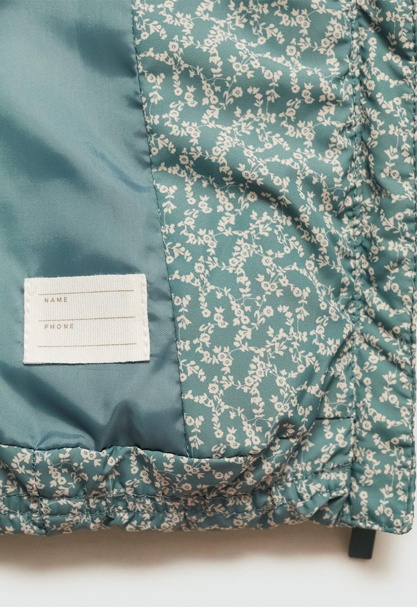 MANGO - Anorak elisa - light pastel green