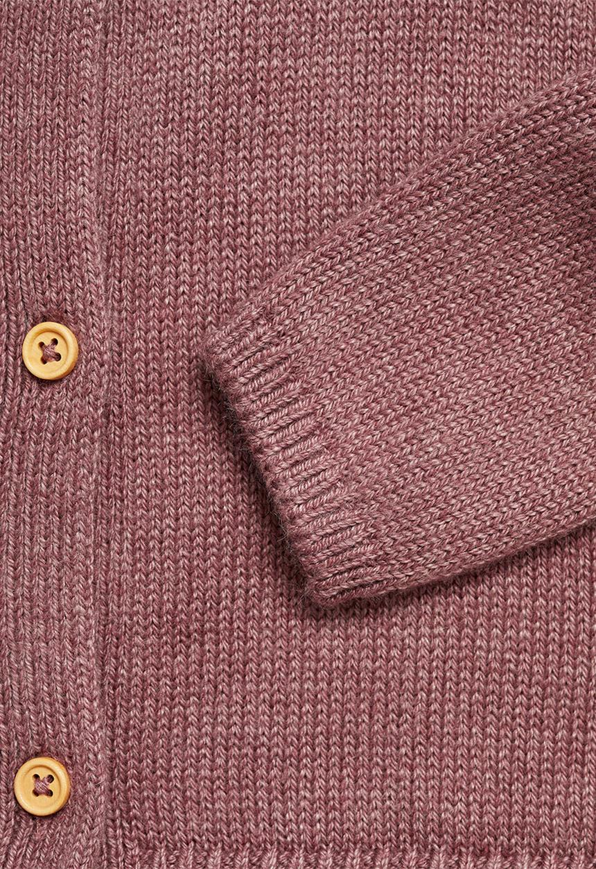 MANGO - Cardigan oregon - dark red
