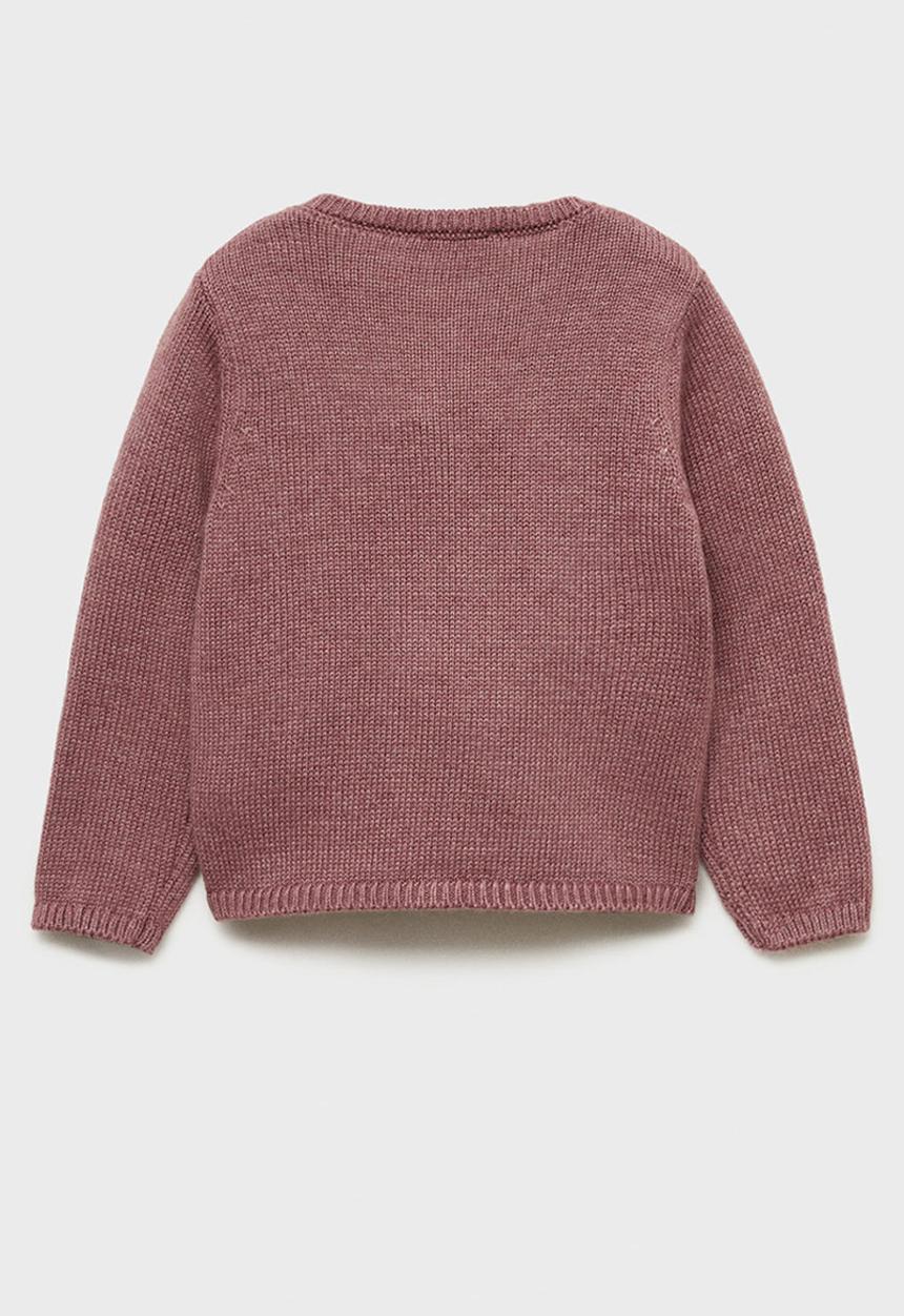 MANGO - Cardigan oregon - dark red