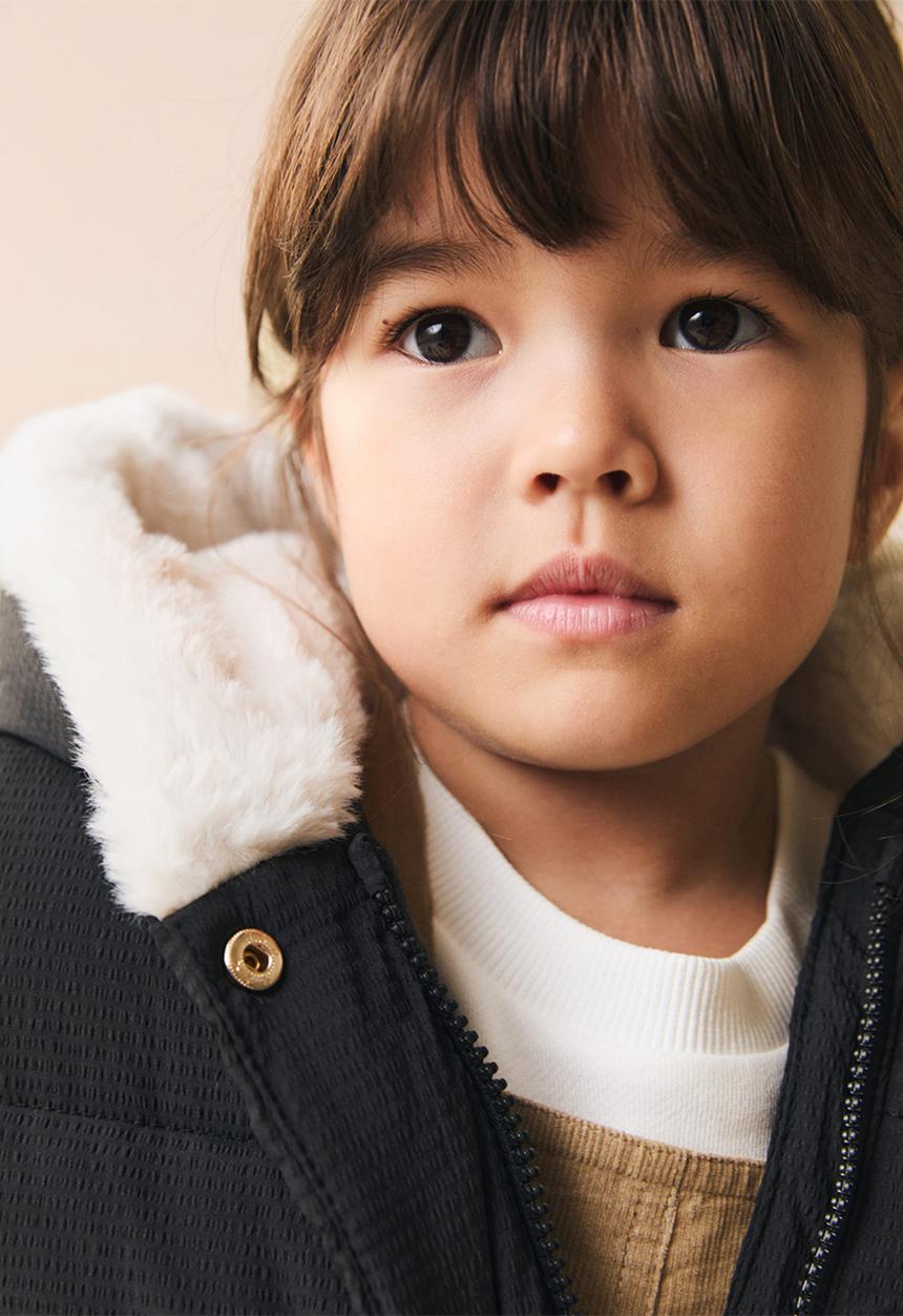 MANGO - Puffer coat sophie - black