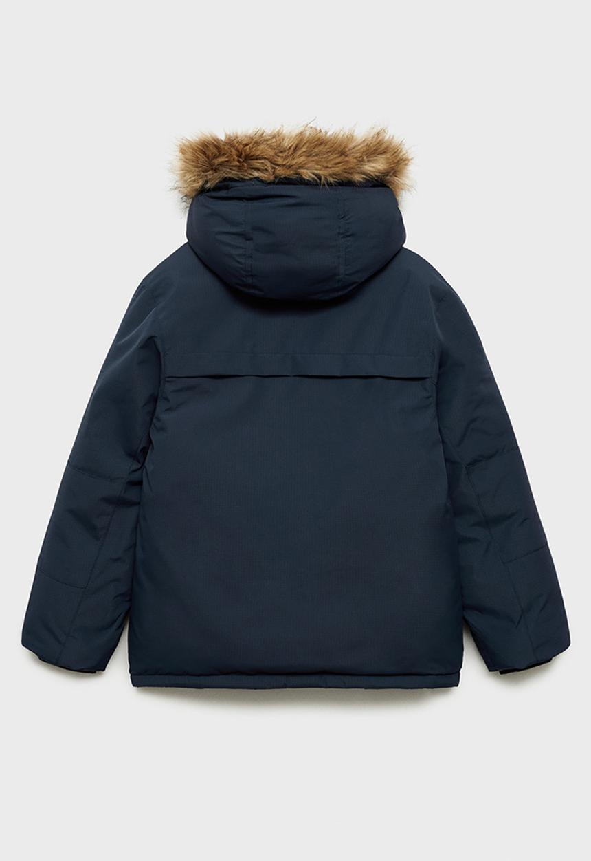 MANGO - Puffer coat ignacio - navy