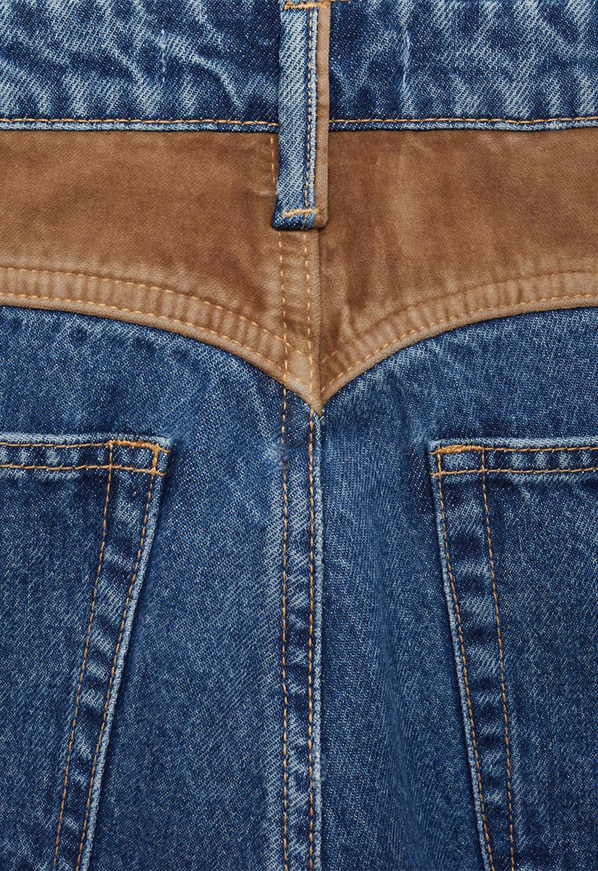 MANGO - Plus jeans bannack - open blue