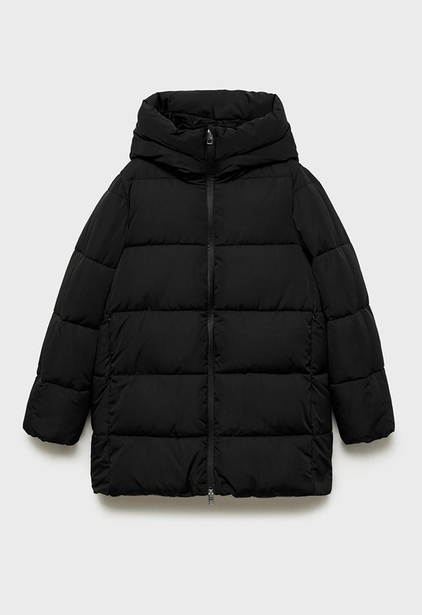 MANGO - Plus puffer coat tokyo - black