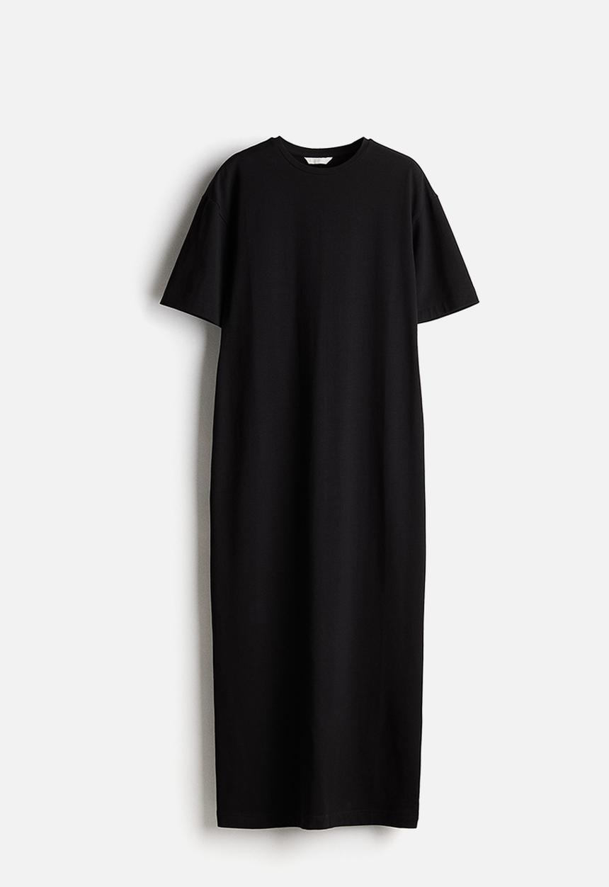 H&M - T-shirt dress - black
