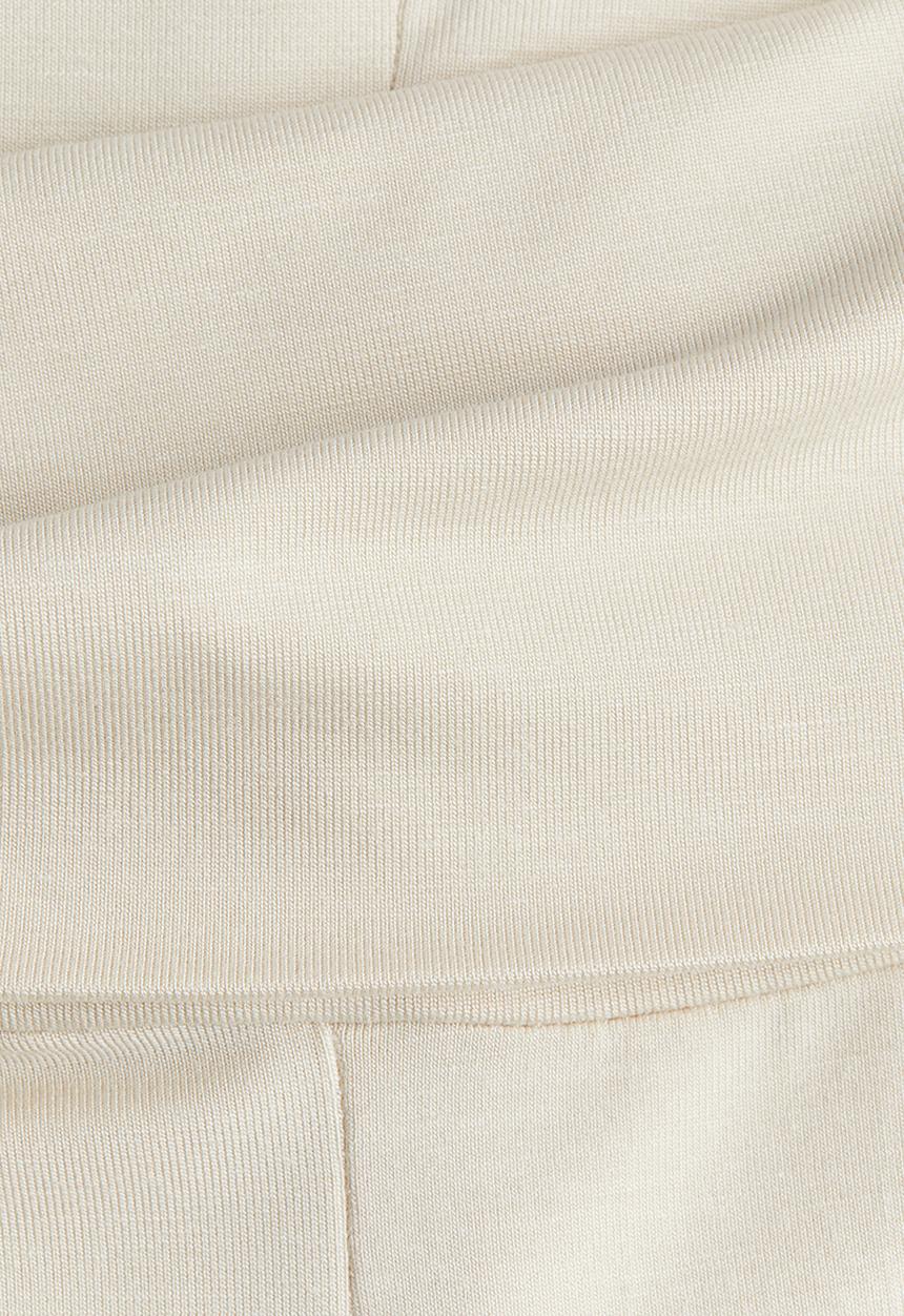 H&M - Foldover-waist trousers - white