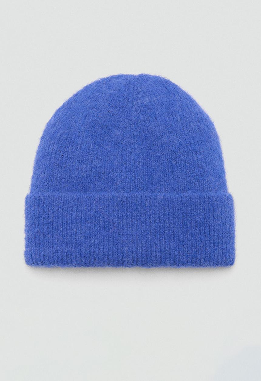 MANGO - Beanie mohi - blue