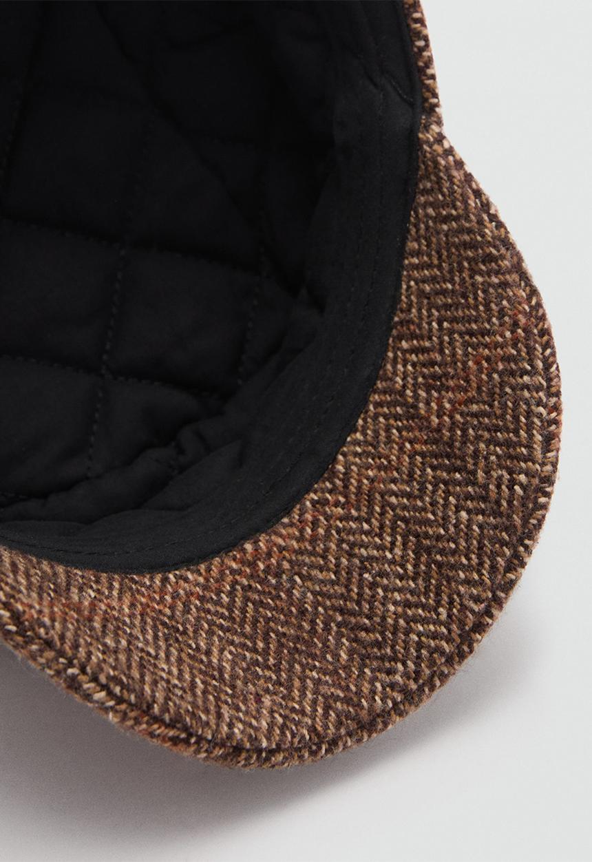 MANGO - Cap nelf - brown
