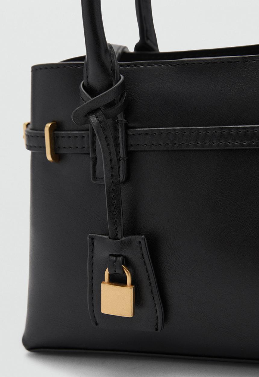 MANGO - Crossbody bag harvey - black