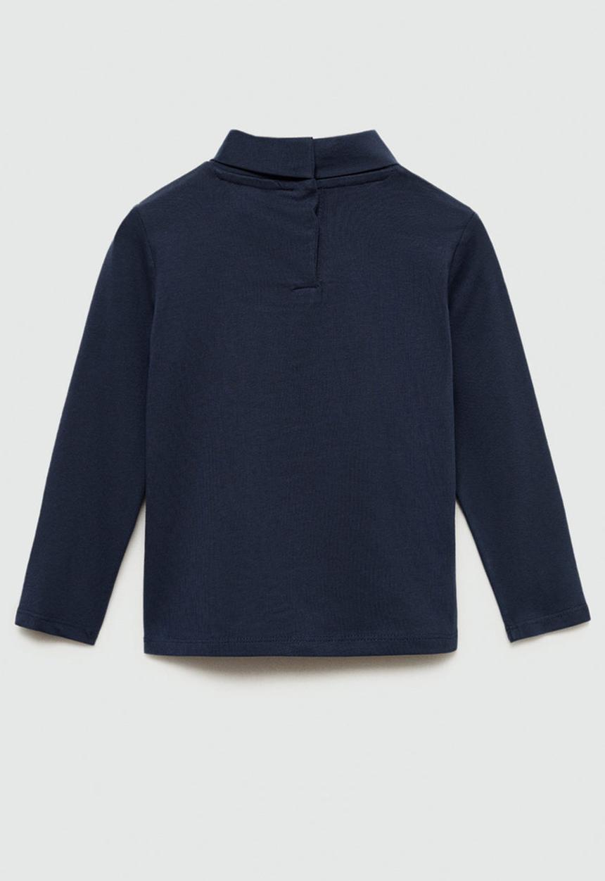 MANGO - T-shirt turbob - navy