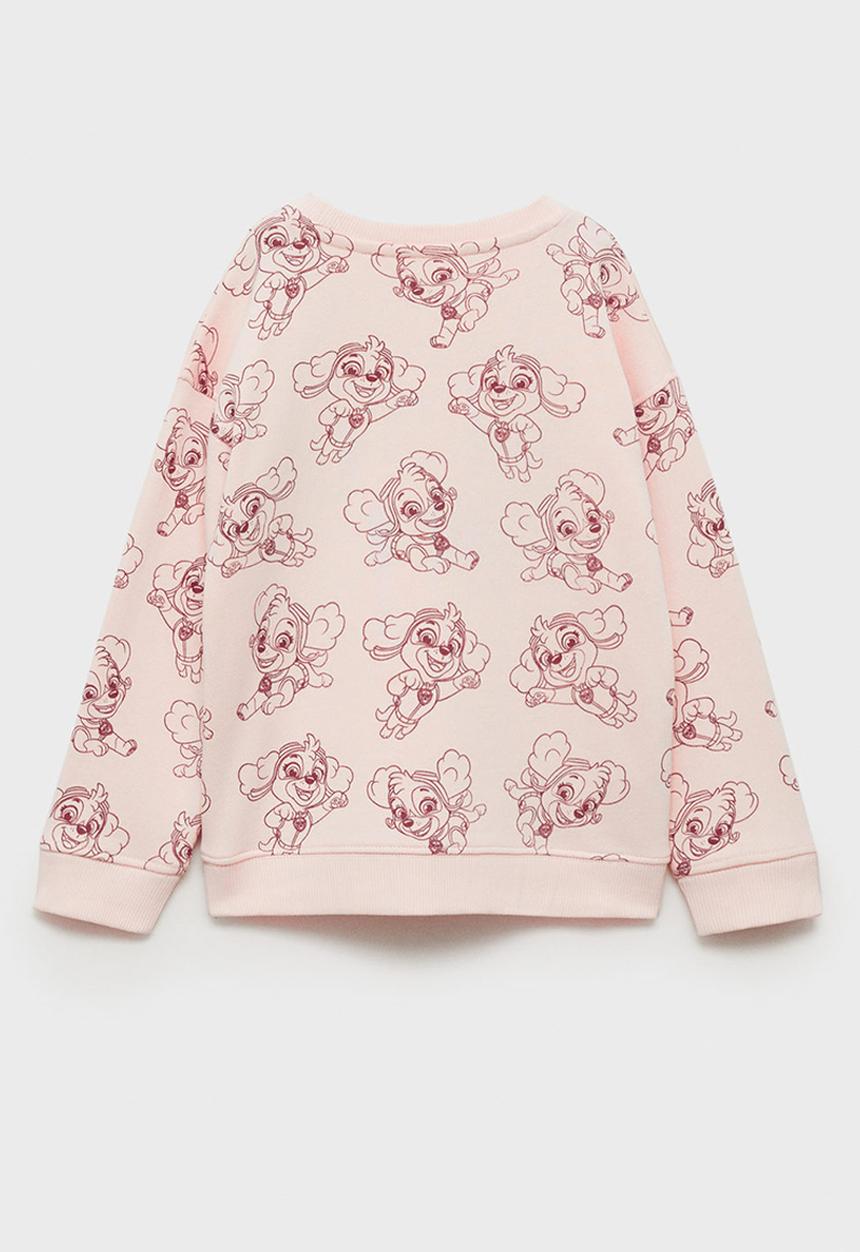 MANGO - Sweatshirt pawsky - pink