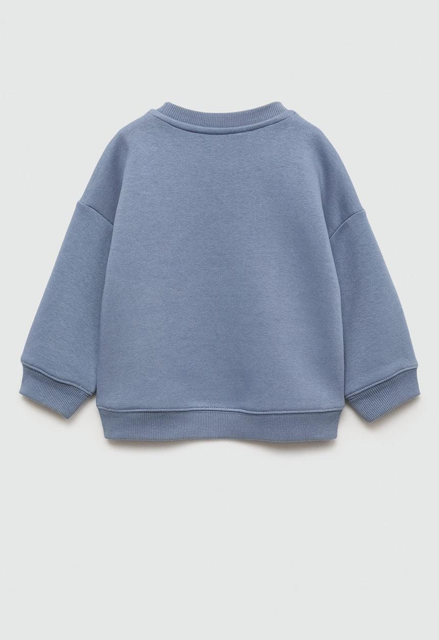 MANGO - Sweatshirt home - medium blue