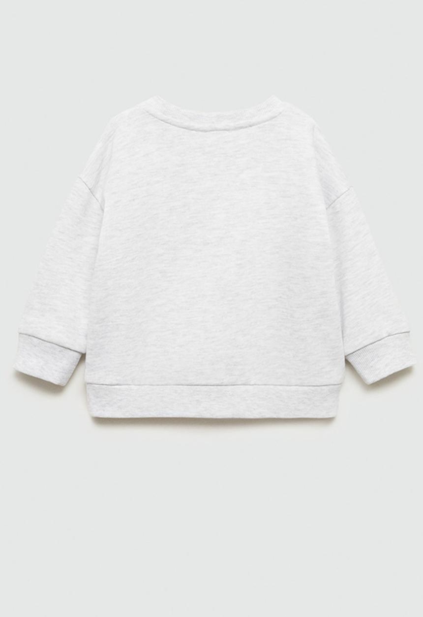 MANGO - Sweatshirt magic - light pastel gray