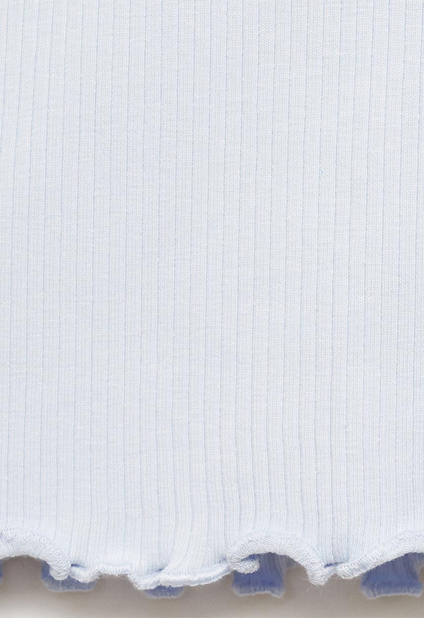 MANGO - T-shirt turbob - light pastel blue