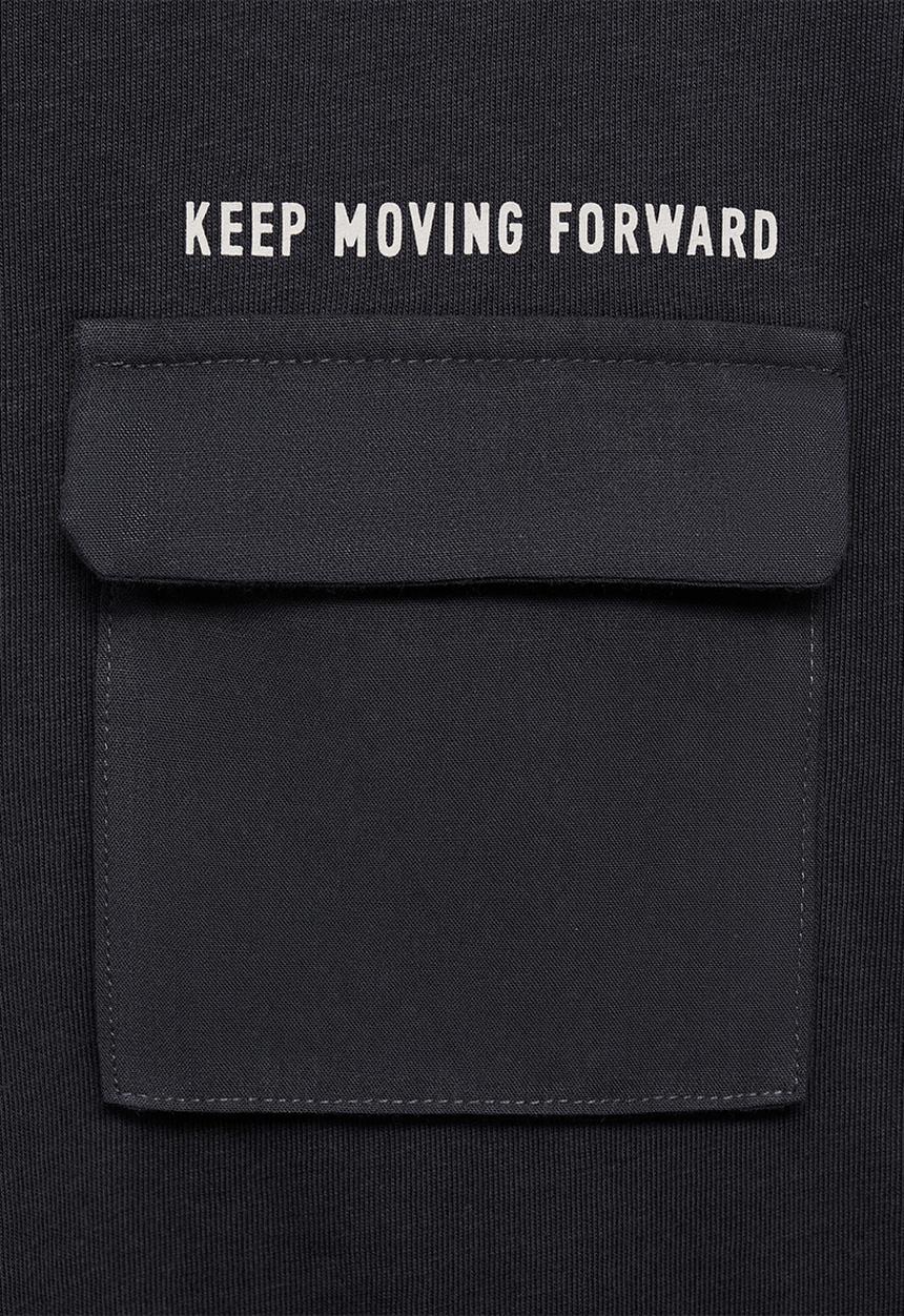 MANGO - T-shirt forward - black