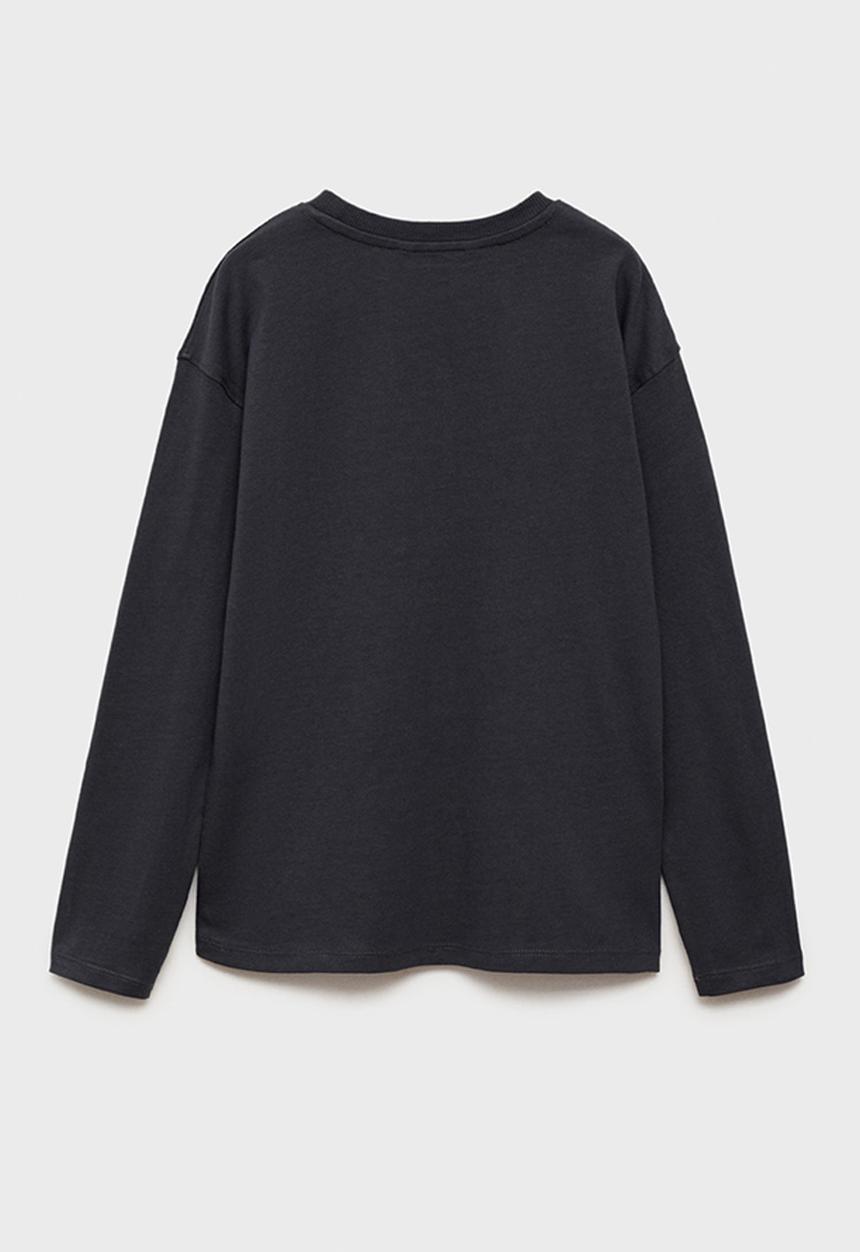 MANGO - T-shirt forward - black