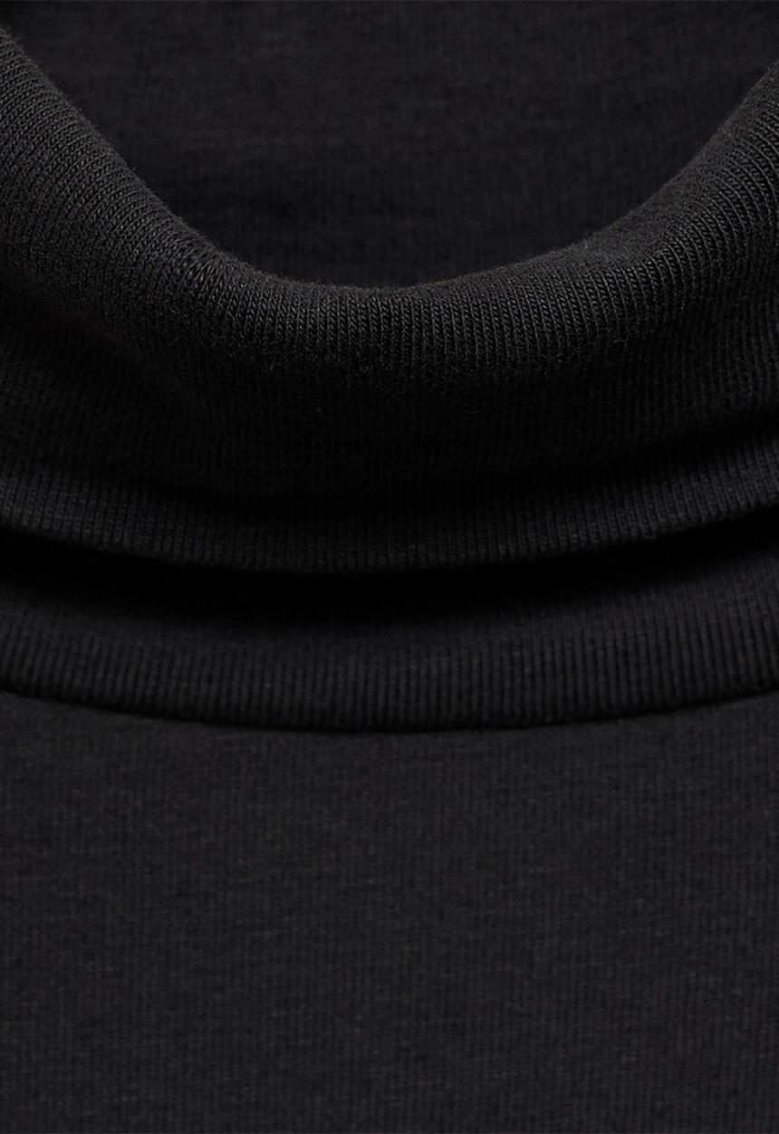 MANGO - T-shirt turbo7 - black