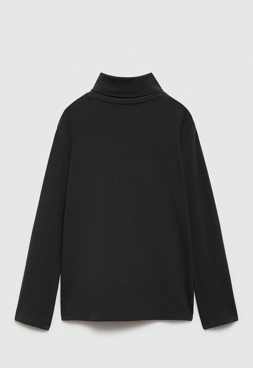 MANGO - T-shirt turbo7 - black
