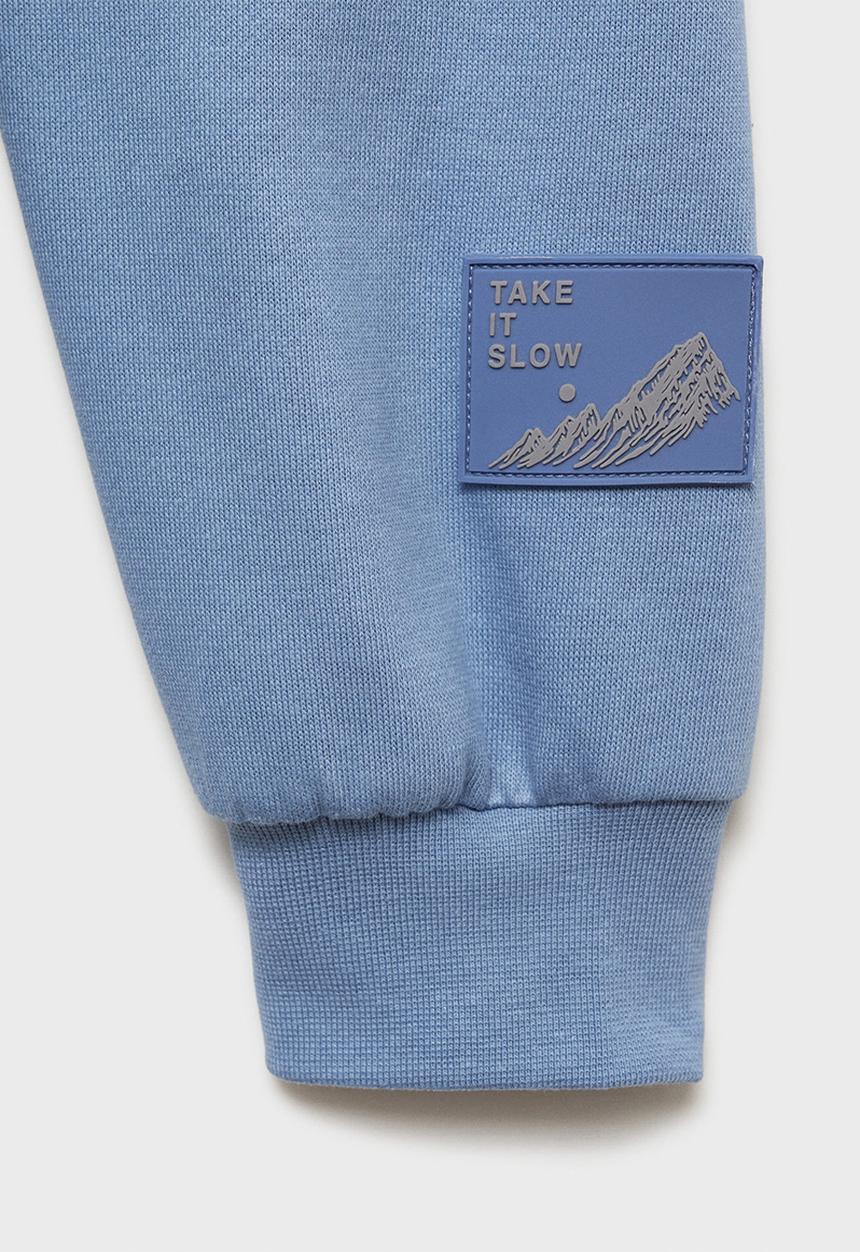 MANGO - Sweatshirt elements - medium blue