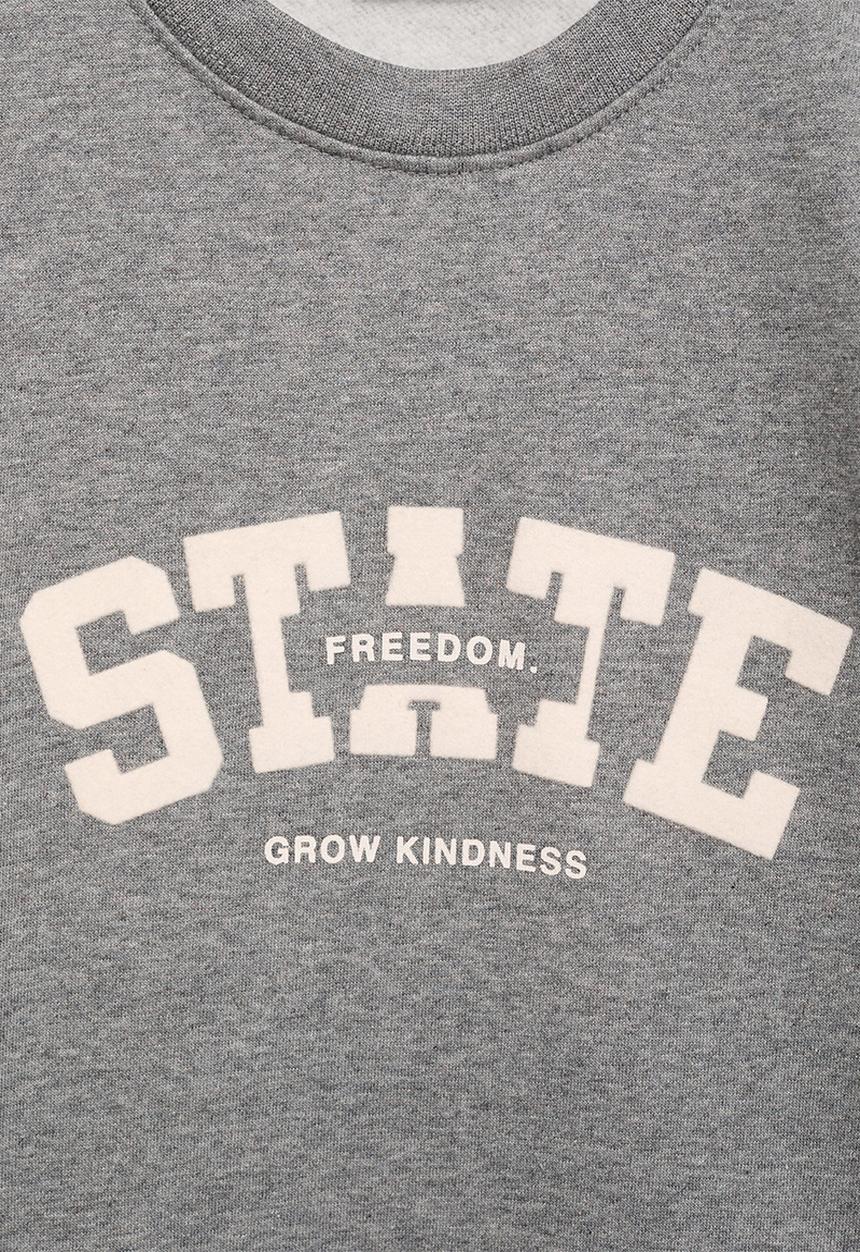 MANGO - Sweatshirt state - medium gray