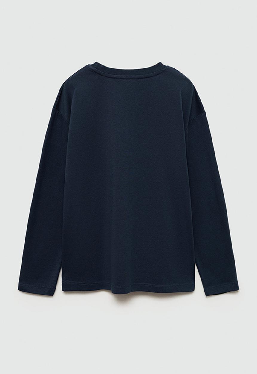 MANGO - T-shirt utah1 - navy