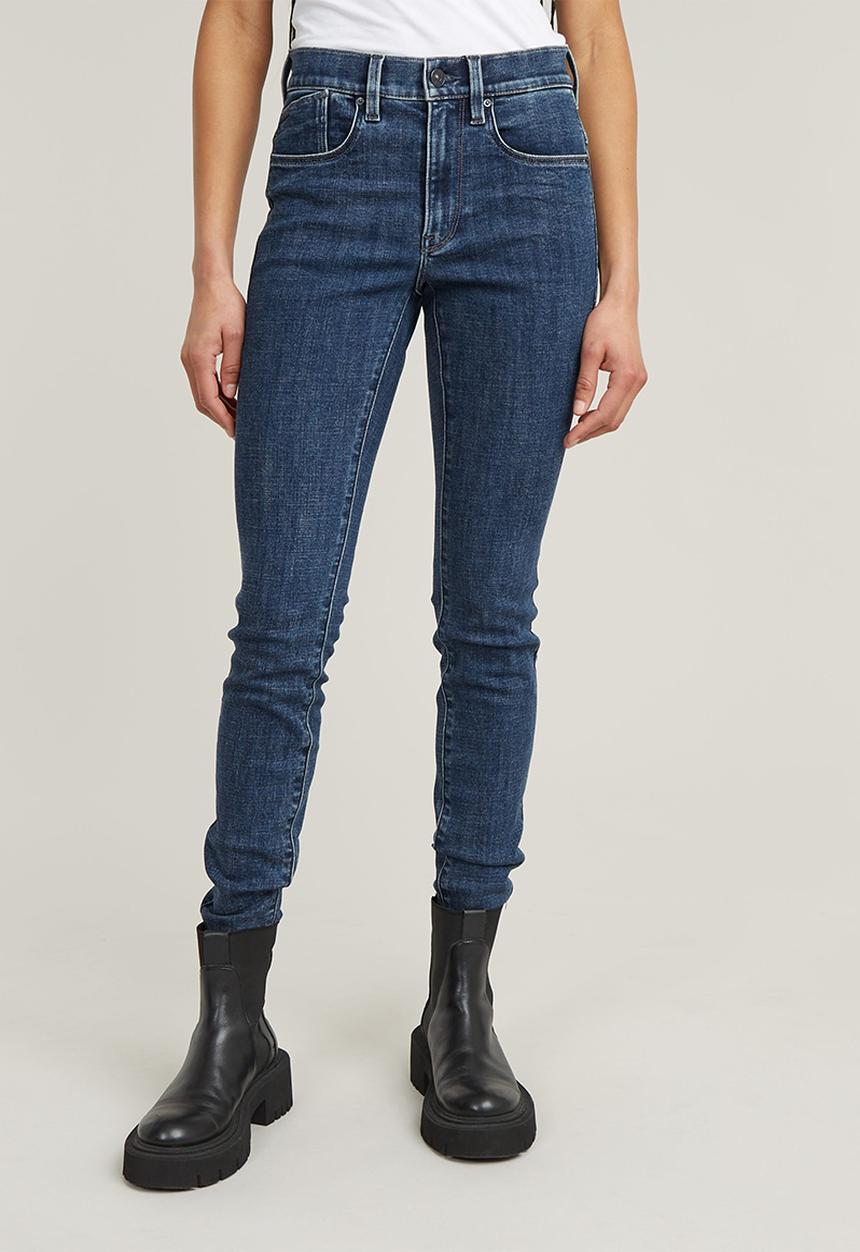 G-STAR - Lhana skinny wmn - blue