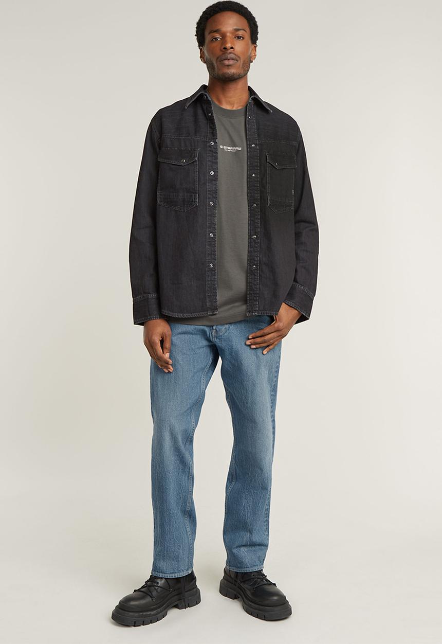 G-STAR - Center chest boxy r t - gs grey