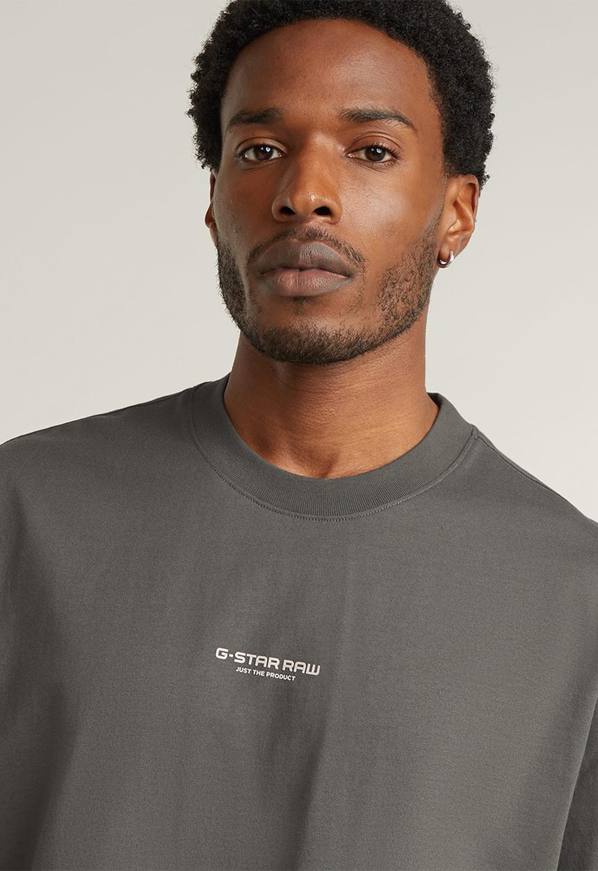 G-STAR - Center chest boxy r t - gs grey
