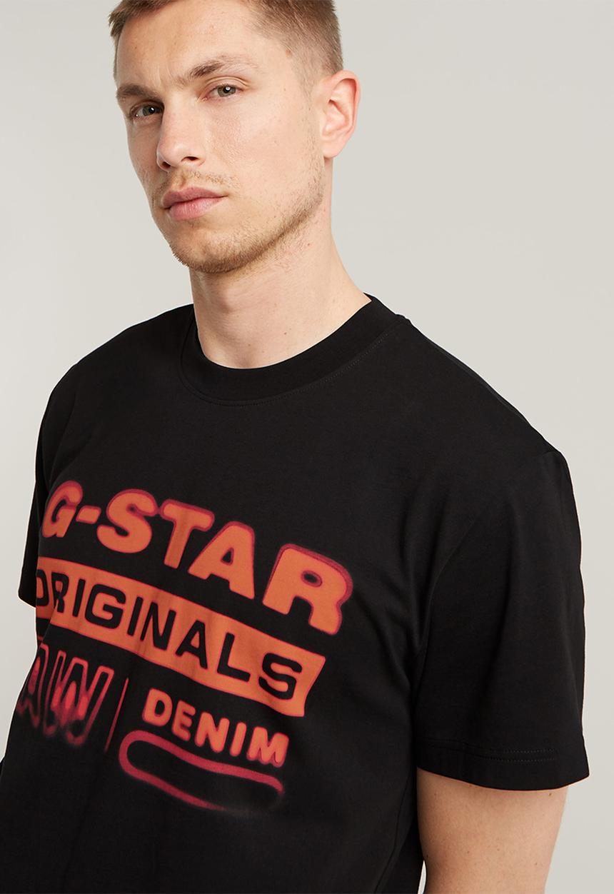 G-STAR - Gradient originals r t - dk black