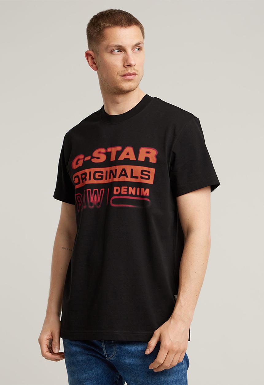 G-STAR - Gradient originals r t - dk black