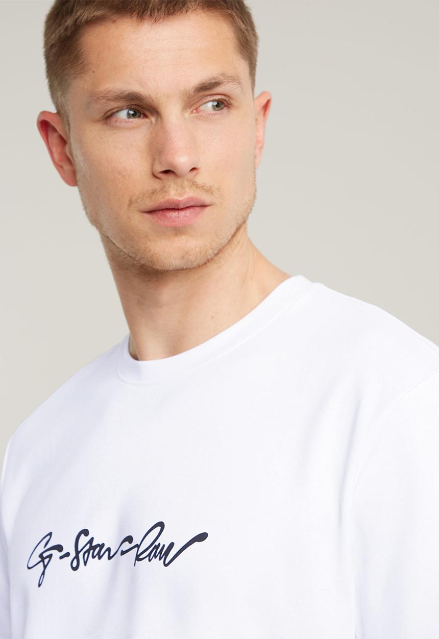 G-STAR - G-script r t - white