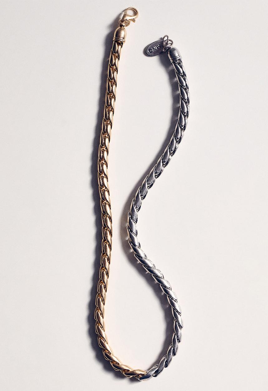 MANGO - Filomena necklace - gold