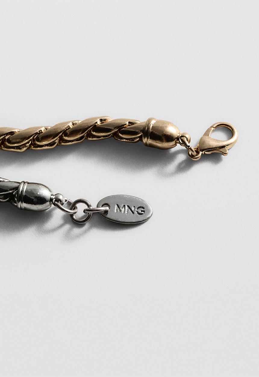 MANGO - Filomena necklace - gold