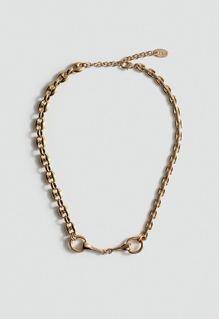 MANGO - Necklace omaira - gold