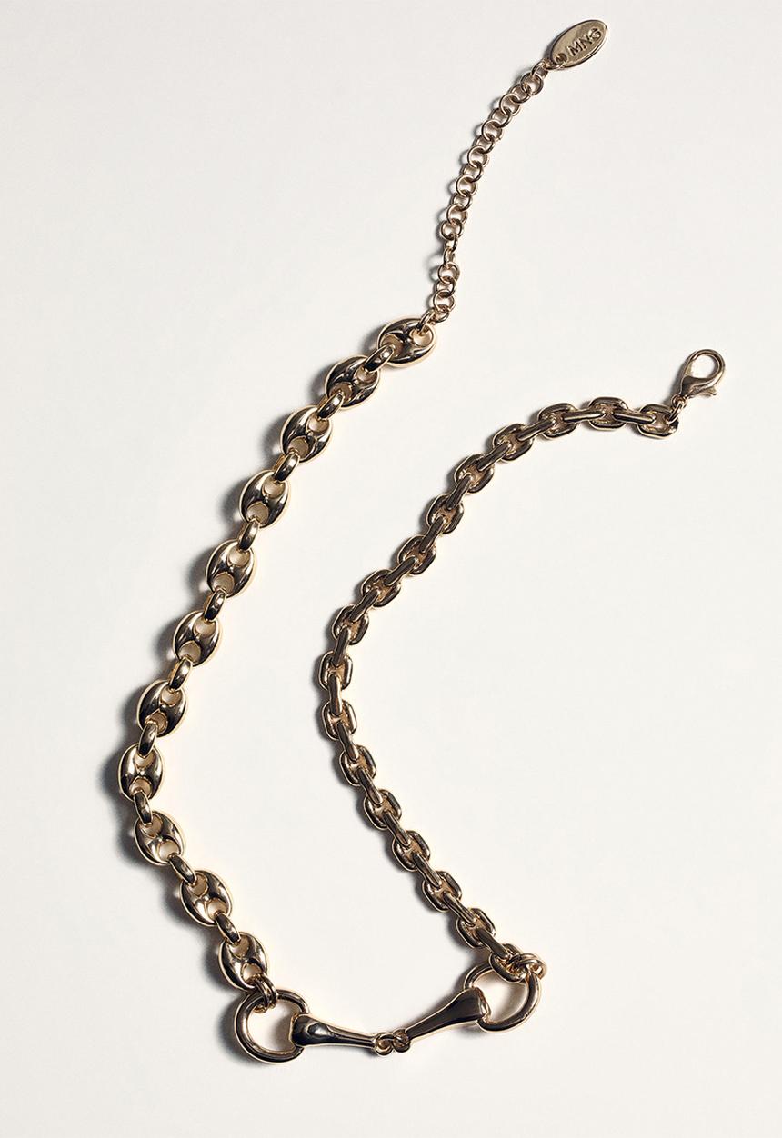MANGO - Necklace omaira - gold