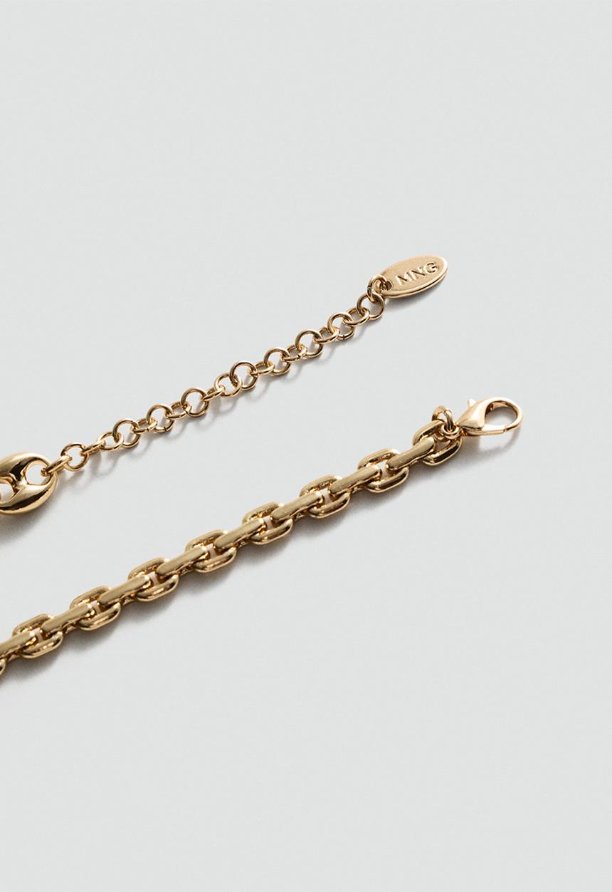MANGO - Necklace omaira - gold