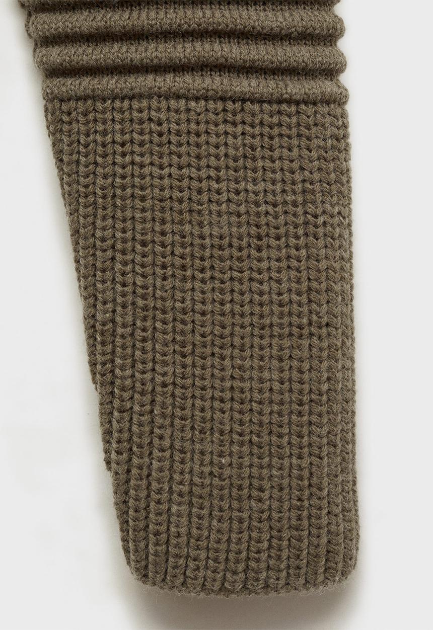 MANGO - Plus Sweater Demy - Beige/Khaki