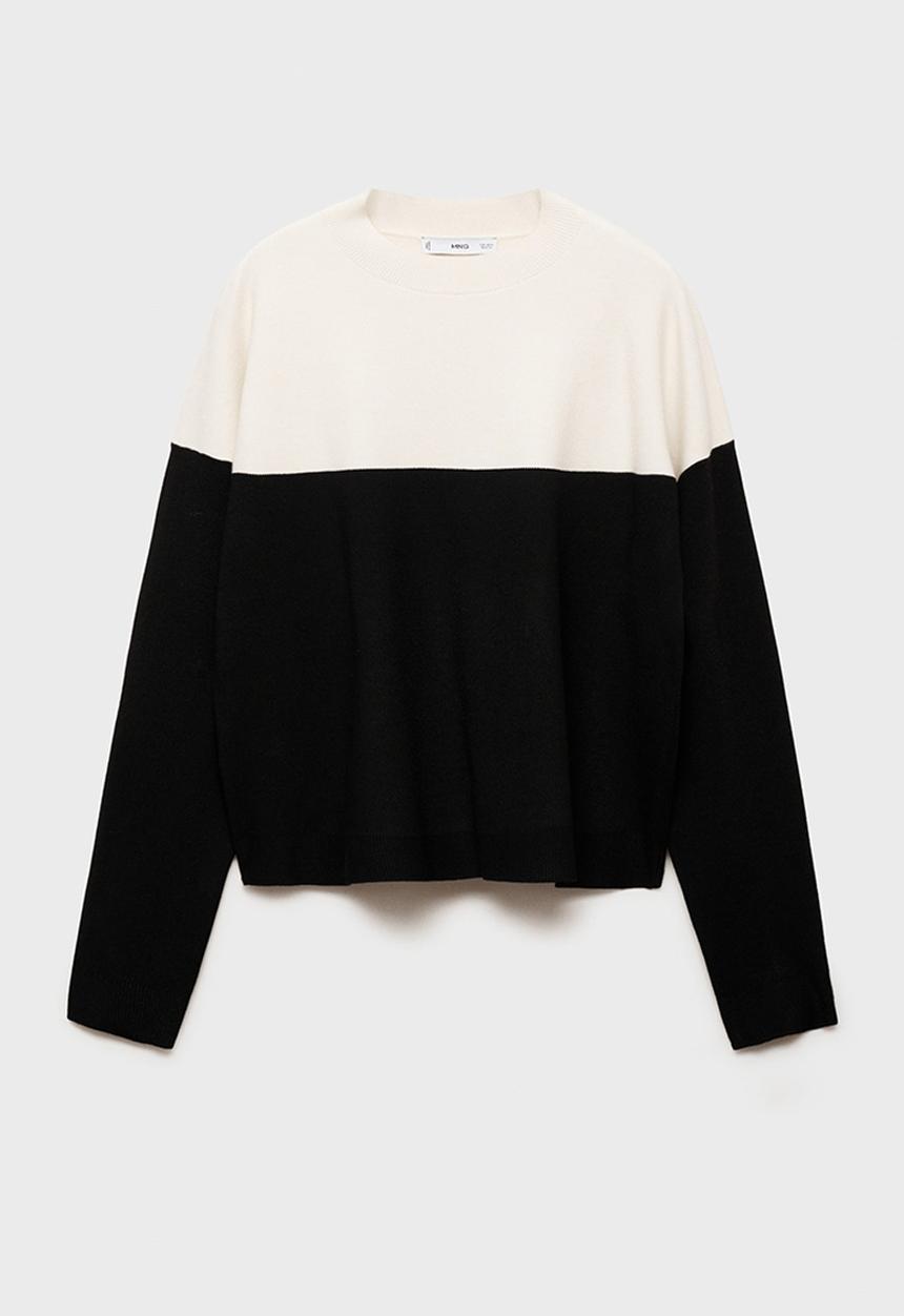 MANGO - Plus Sweater Cecilia - Black