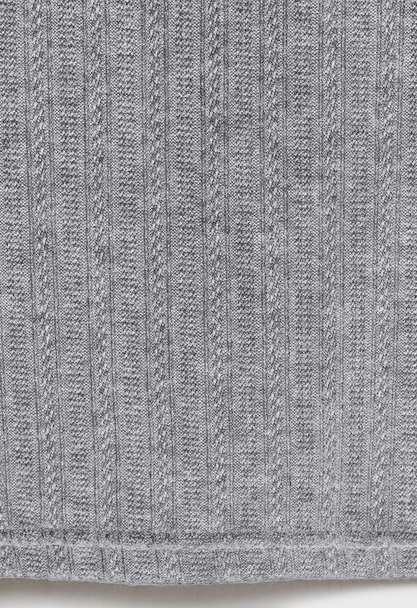 MANGO - Plus T-Shirt Pointe - Medium Gray
