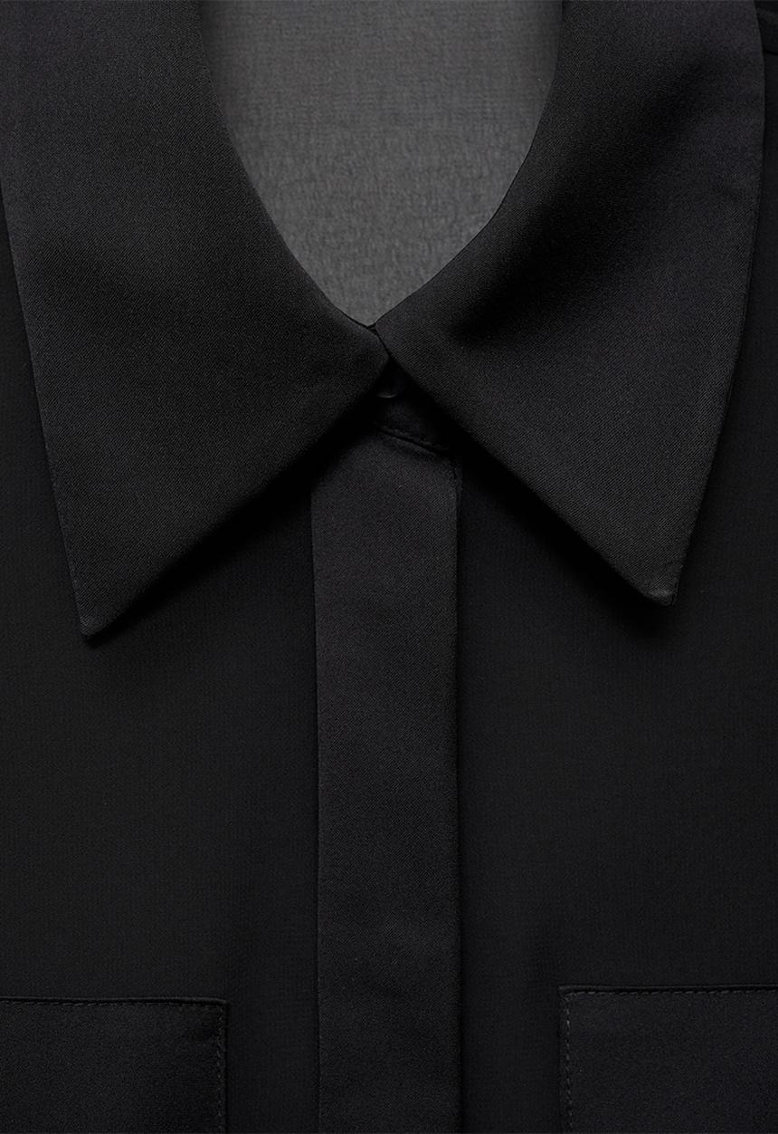 MANGO - Plus Shirt Doyle - Black