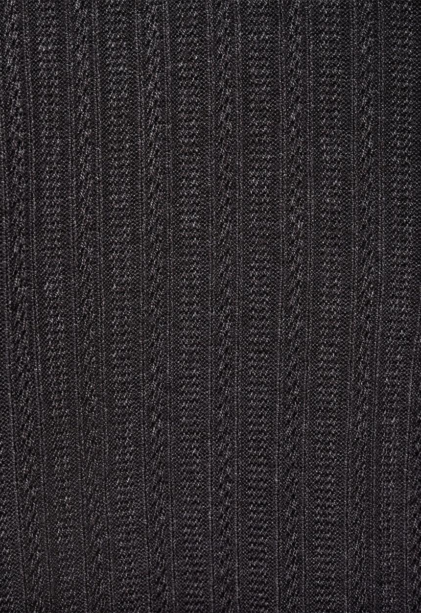 MANGO - Plus Sweatshirt Pointel - Dark Grey