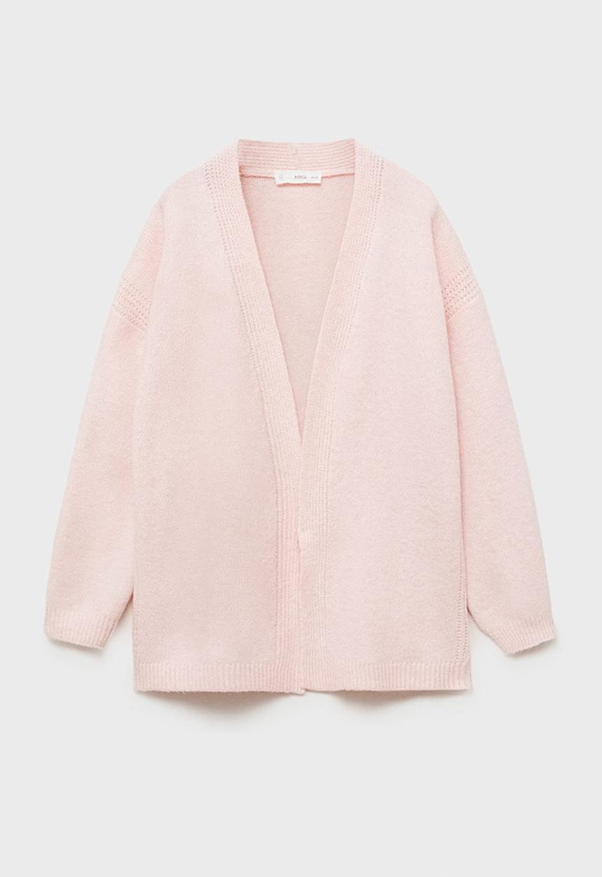 MANGO - Cardigan tique - light/pastel pink